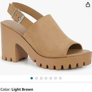 Chunky Sandals - Size 8